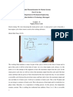 Applied Thermodynamics For Marine Systems Prof. P. K. Das Department of Mechanical Engineering Indian Institute of Technology, Kharagpur