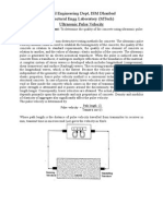 Ultrasonic Pulse Velocity