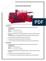 Fire Foam Skid/ Fire Pump Skid