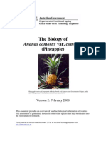 Ananas Comosus Var. Comosus: The Biology of (Pineapple)