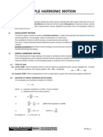 Simple Harmonic Motion