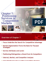 Positioning Services in Competitive Markets