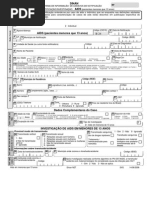 Ficha de NotificacaoInvestigacao AIDS Pacientes Menores Que 13 Anos PDF