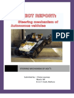 Steering Mechanism of Autonomous Vehicle