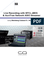 Live Recording Guide M7cl48es Asio Streamer en