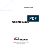 Purchase Manual of Complete Procurement