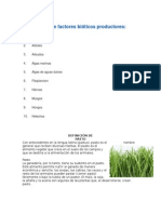 10 Ejemplos de Factores Bióticos Productores