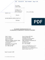 Thomas H. Lee Equity Fund V, L.P. Et Al v. Mayer, Brown, Rowe & Maw L.L.P. - Document No. 38