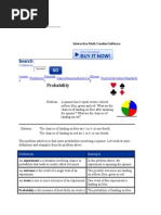 Probability: Interactive Math Goodies Software