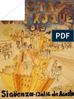 Programa Fiestas San Roque Sigüenza 2015