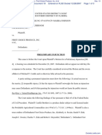 Cardile Brothers Mushroom Packaging, Inc. v. First Choice Produce, Inc. Et Al - Document No. 10