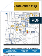 January 2010 Crime Map