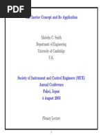 The Inerter Concept and Its Application: Malcolm C. Smith Department of Engineering University of Cambridge U.K