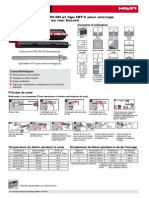 Résine Hilti HIT-RE 500-SD Et Tige HIT-V PDF