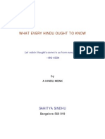 What Every Hindu Ought To Know PDF