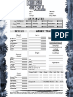 NWoD GodMachine Fractal Offspring Latent 2-Page Interactive