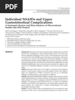 Individual Nsaids and Upper Gastrointestinal Complications