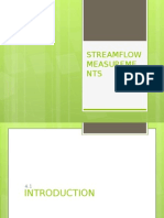 Streamflow Measurements