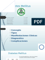 Diabetes Mellitus Presentación 