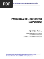 Patologia Del Concreto - Enrique Rivva López