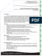 Switching DC Power Supply Maisen MP Series: JBM Instrumentos Ltda