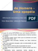 Ilíada, de Homero - A Estrutura Do