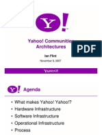 Yahoo! Communities Architectures: Ian Flint