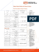 Gate Globe Check Valves Flow