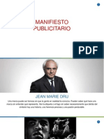 Manifiesto Publicitario