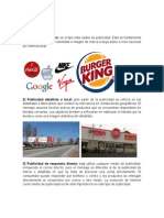 Tipos de Publicidad