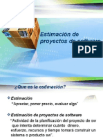 Estimacion de Proyectos