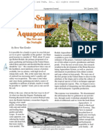 Small Scale Aquaculture and Aquaponics