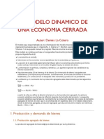 Un Modelo Dinamico de Una Economia Cerrada v1