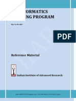 Bioinfo Training Material