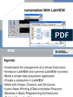 Virtual Instrumentation With Labview