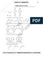 Test1 Goc & Poc Tough by S.K.sinha See Chemistry Animations at