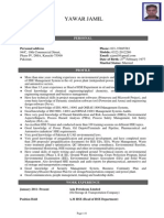 Sample Resume For HSE Supervisor