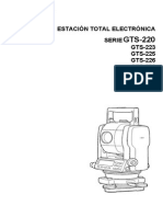 Manual Topcon Gts 226 Estacion Total