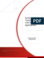 Performance Testing AJAX-based Applications