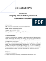 B2B Marketing Management - Project Proposal - Group - A11