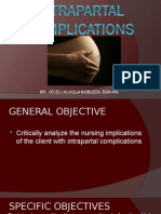 Intrapartal Complications