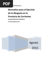 Leyes Del Ejercicio Profesional Corrientes