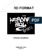 Werd Format: Official Rulebook