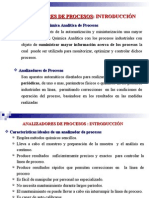 8.5 Analizadores de Procesos