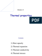 Thermal Properties