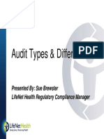 Audit Types Presentation - Sue Brewster PDF