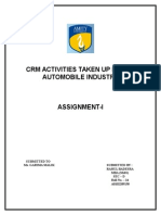 CRM Automobile Industry