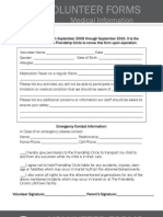 Volunteer Forms