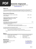 Resume CV