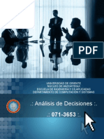 UNIDAD 5 de Analisis de Decisiones